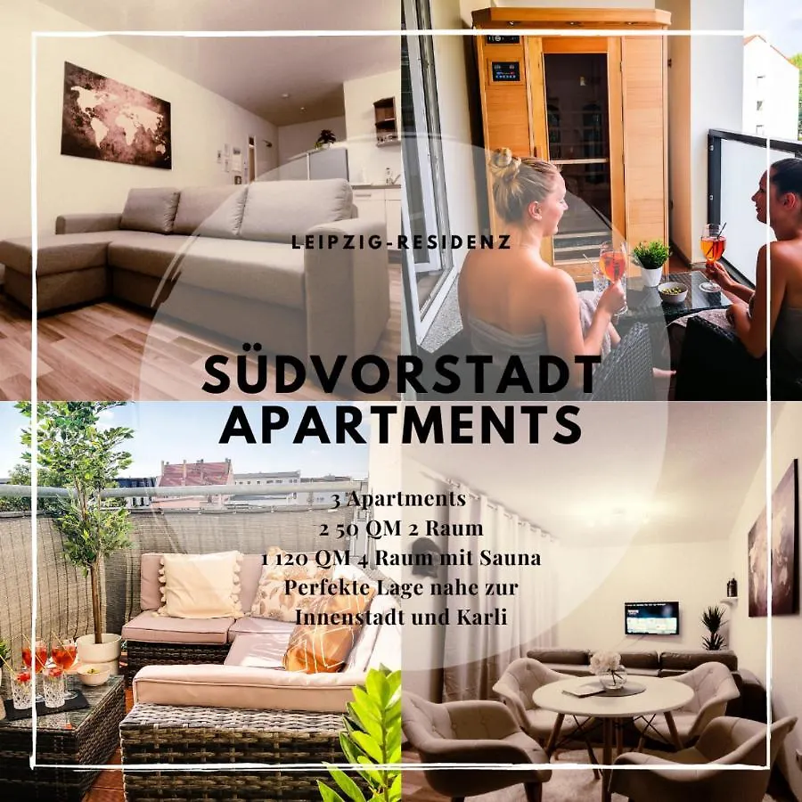Leipzig Residenz - Suedvorstadt Apartments location
